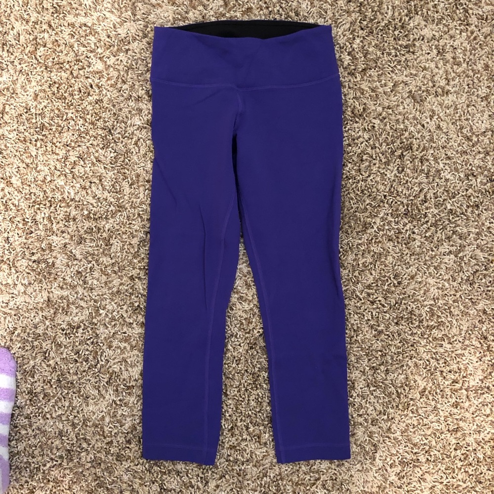 Lululemon wunder under reversible crops